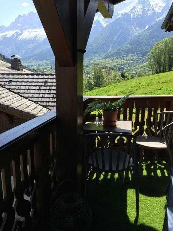 L'Appartement Des Ours Les Houches Exterior foto